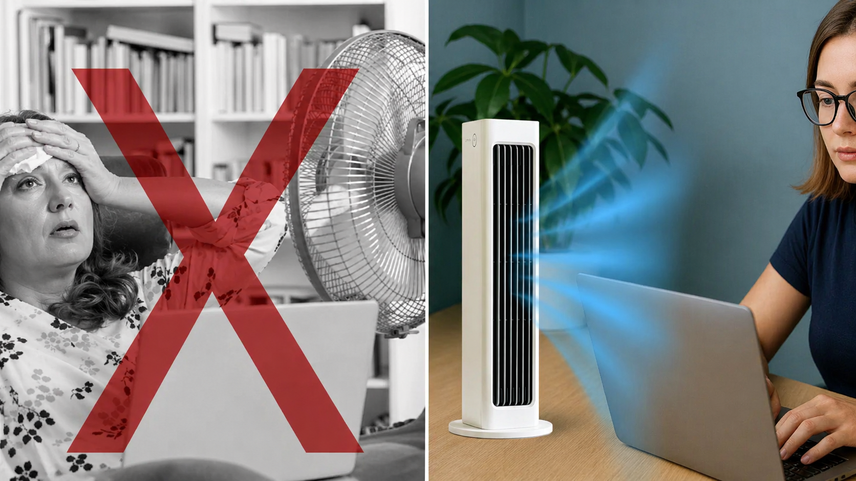 FlowMax Mini Portable Air Cooler — Ready for first use