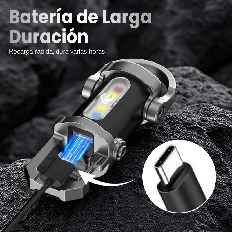 Rechargeable LED & COB Keychain Flashlight — The details that make the difference