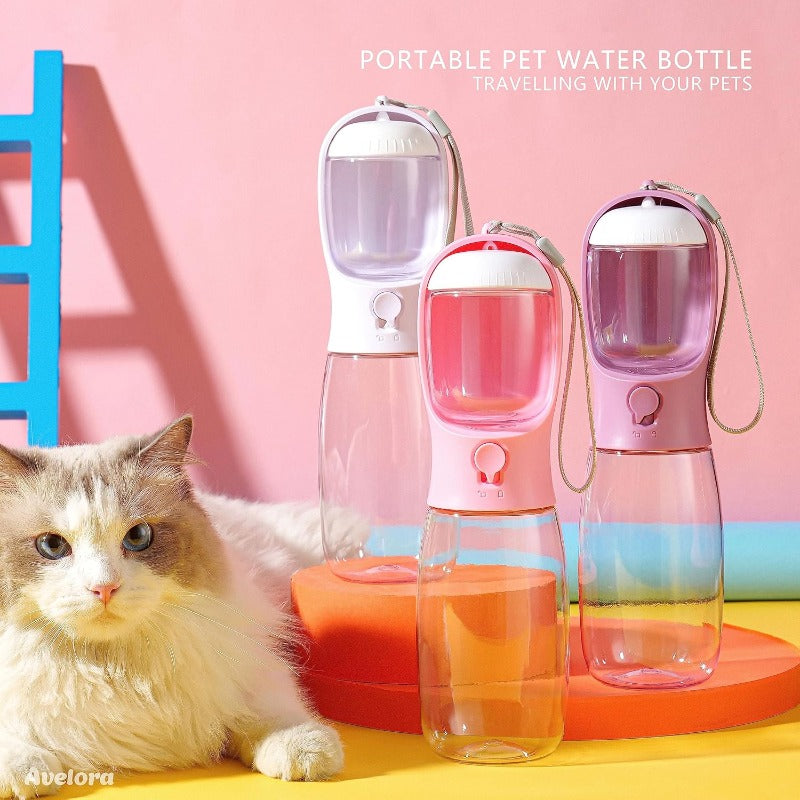 Dual-Chamber Pet Travel Flask — The details that make the difference