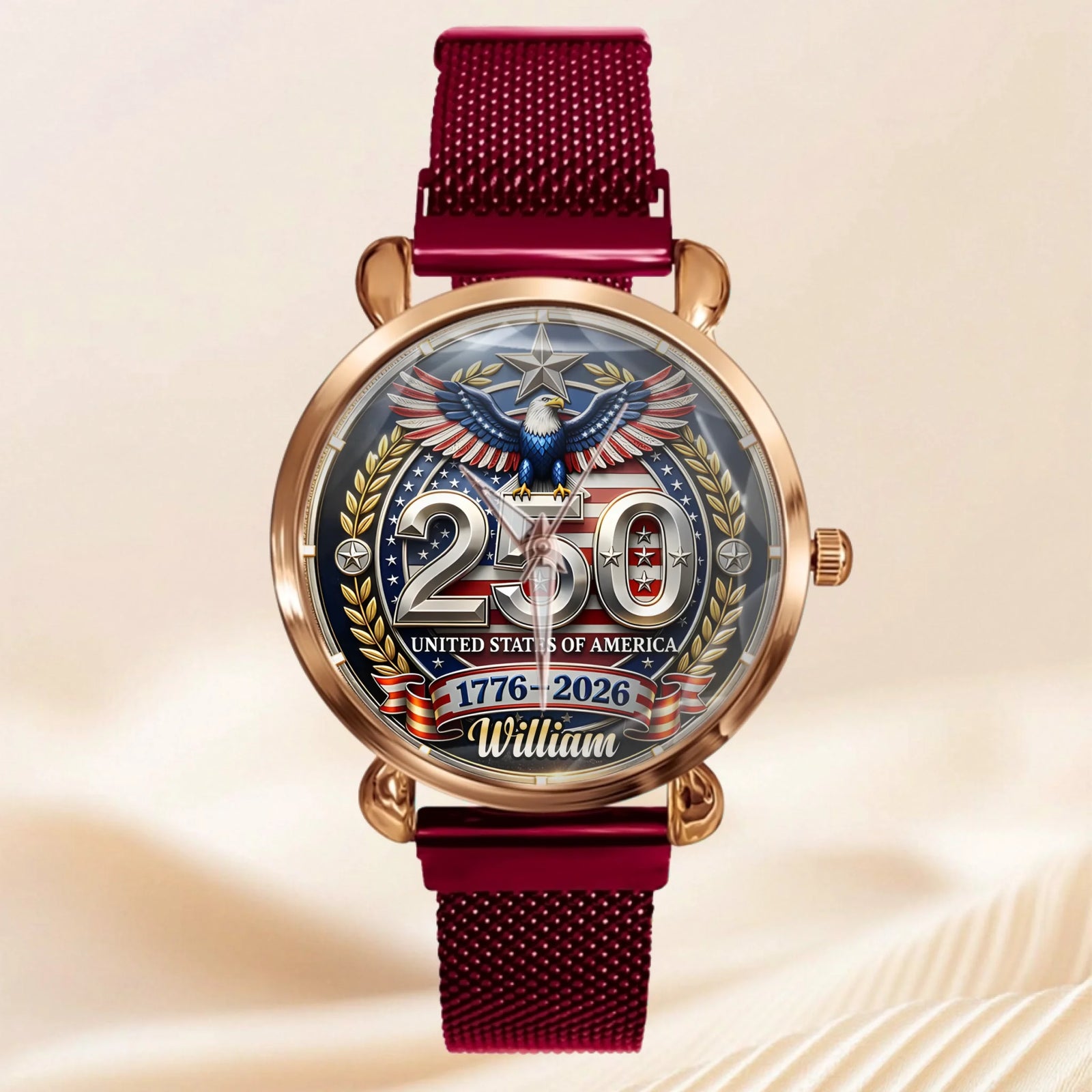 Constitution & Liberty Personalized Anniversary Watch — Choose your next upgrade