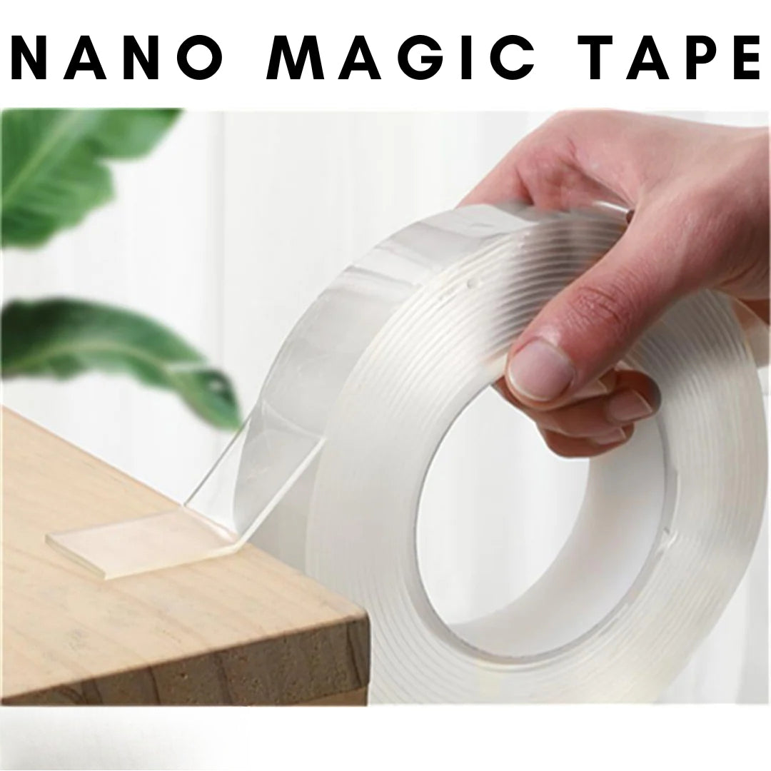 Nano Double-Sided Transparent Tape — 3 m — Ready for first use