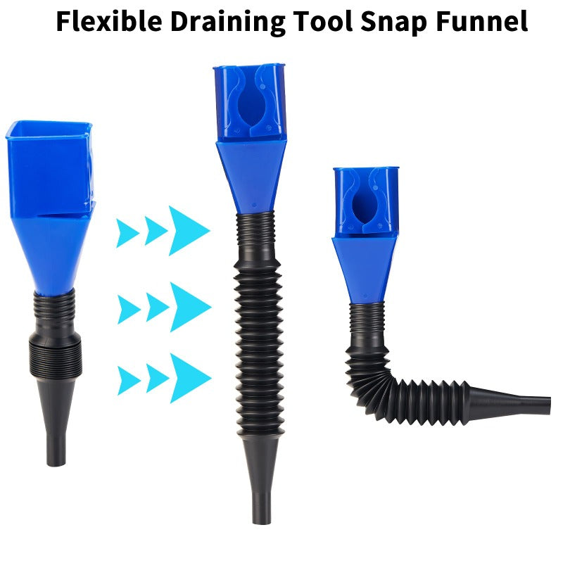 Flexible Wide-Mouth Funnel with Filter — The details that make the difference