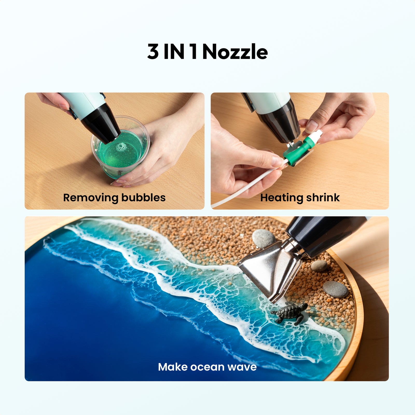 Resiners 350 W Mini Craft Heat Gun — Make it part of your routine