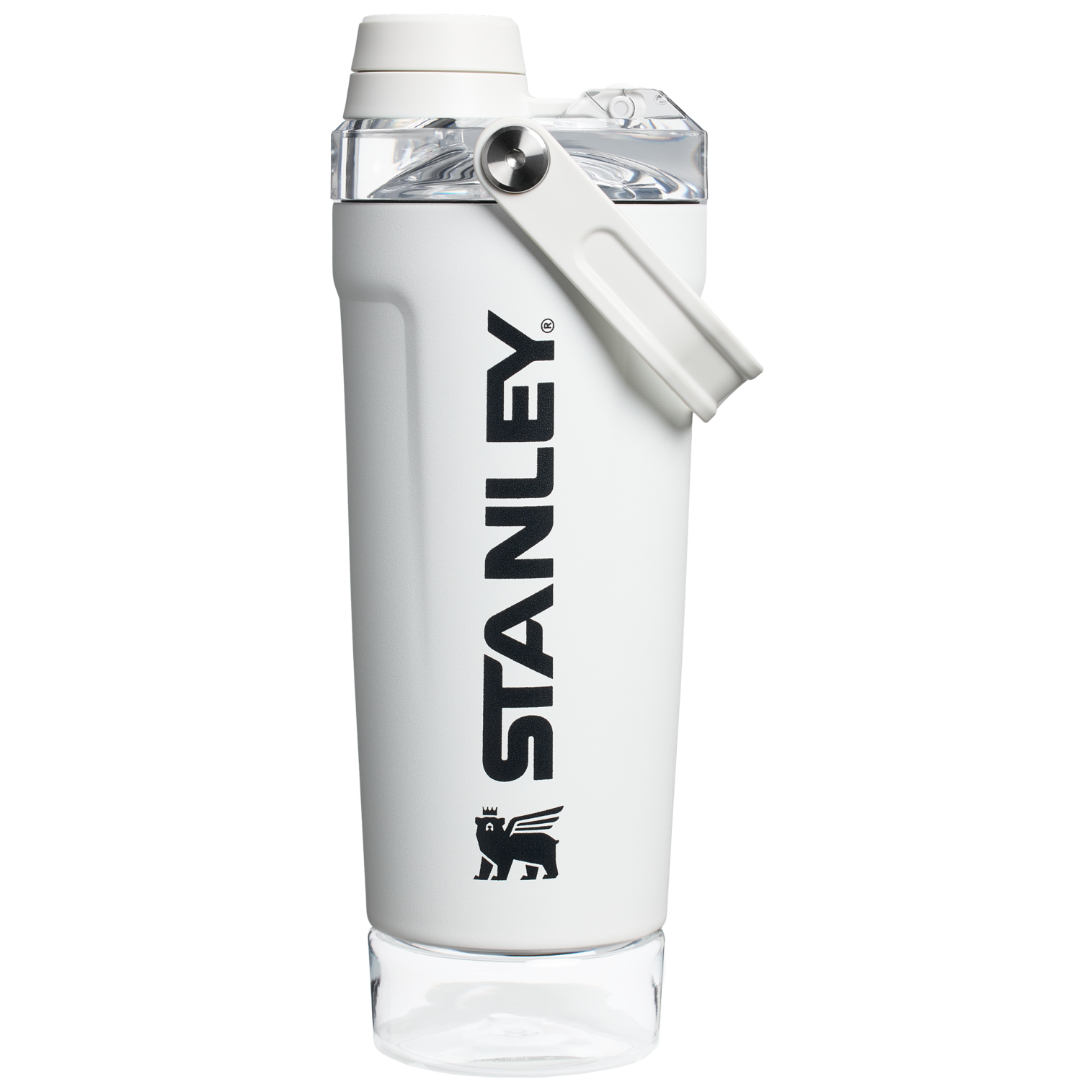 Vitalize 20 oz Shaker Bottle — Base storage compartment