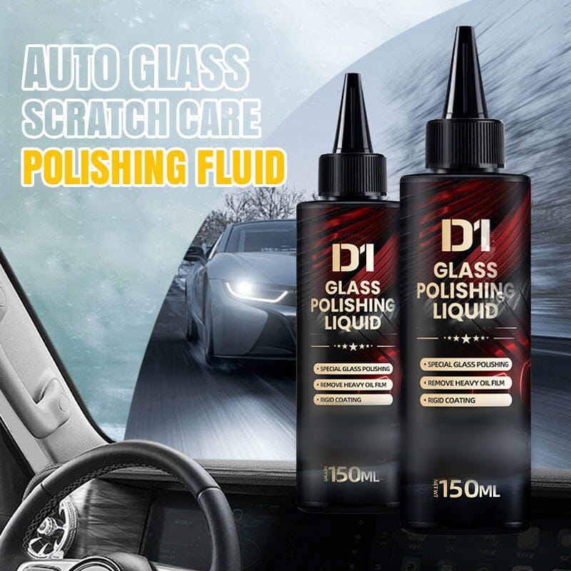 Auto Glass Scratch Care Polishing Fluid — 150 ml — Ready for first use