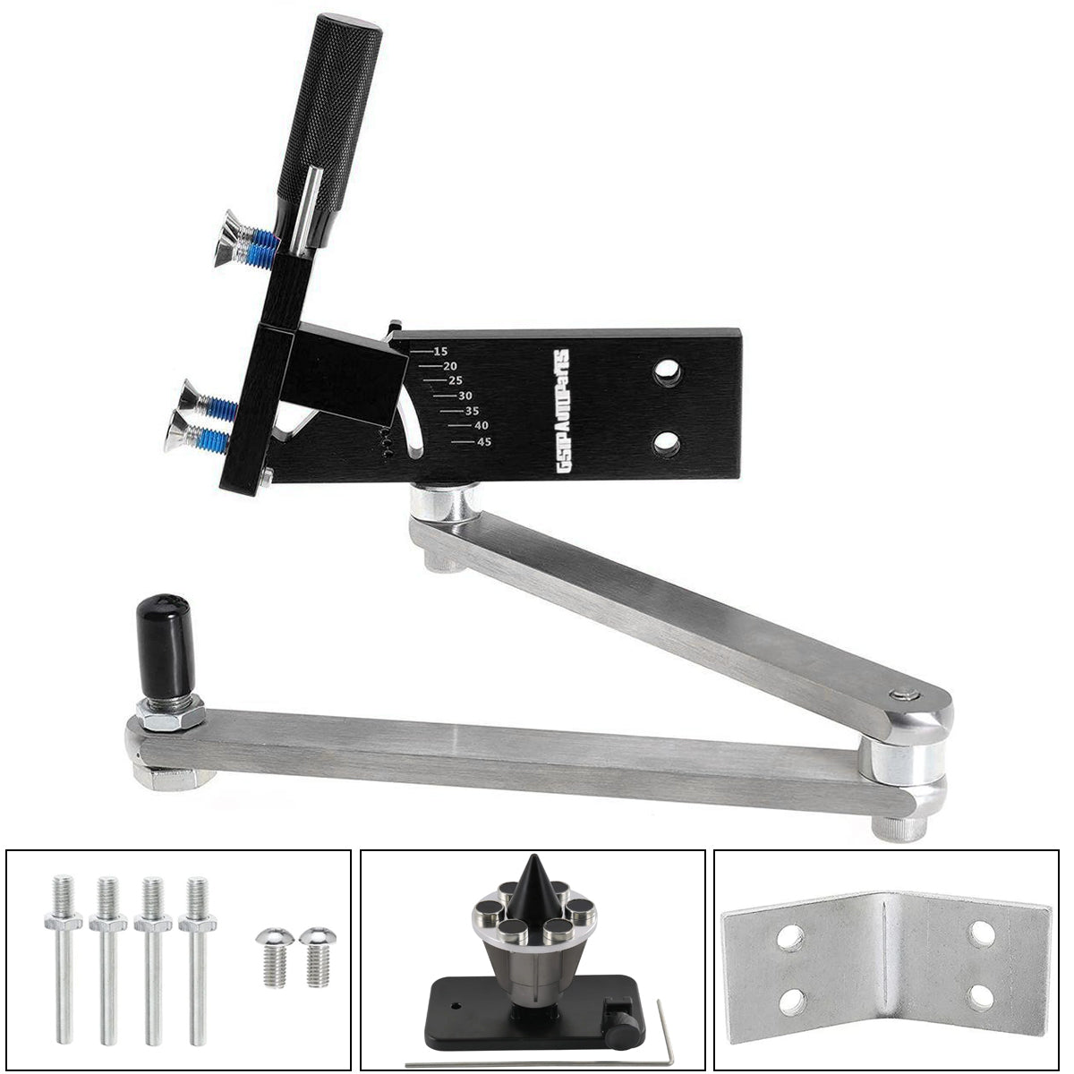 GSTP 5005 Adjustable Mower Blade Sharpener — Blade-holding vise head
