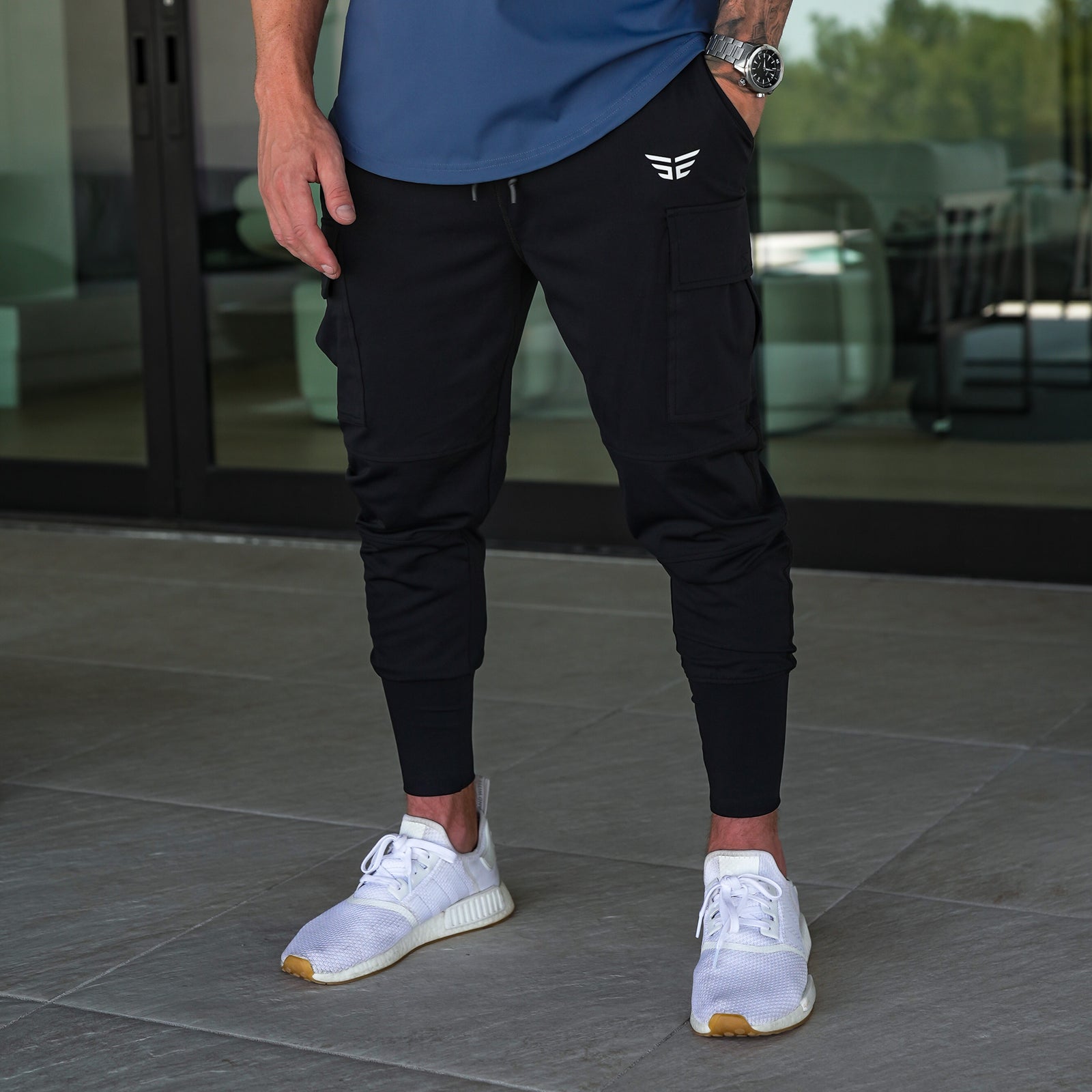 Performance Tech Joggers — Black — Ready for first use