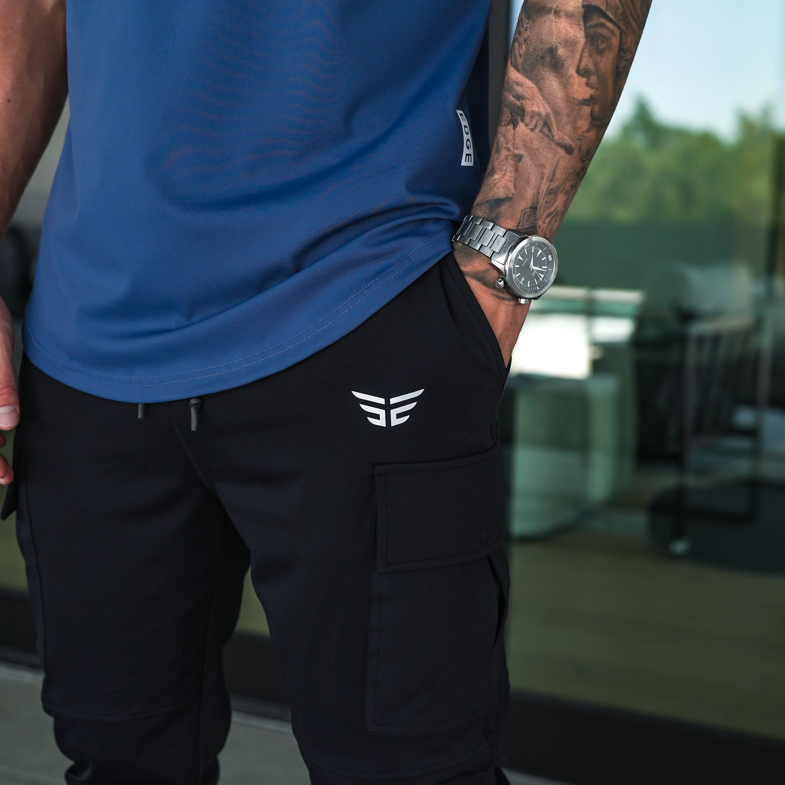 Performance Tech Joggers — Black — The details that make the difference