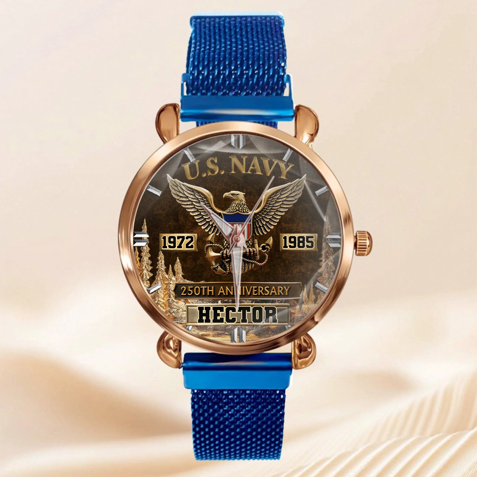 America 250th Anniversary Personalized Veteran Watch — Make it part of your routine