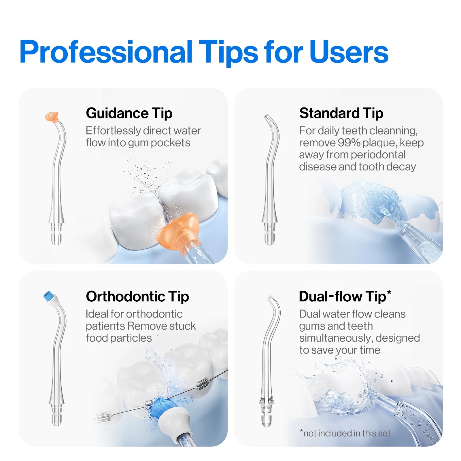 usmile C10 Portable Water Flosser — Make it part of your routine