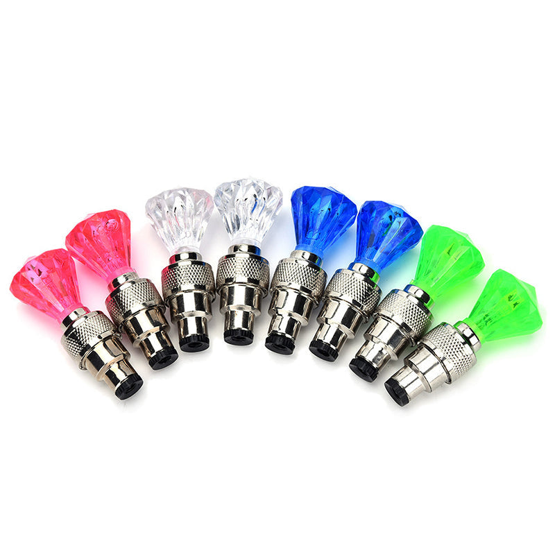 Motorcycle LED Tire Valve Lights — 8 Pieces — Choose your next upgrade