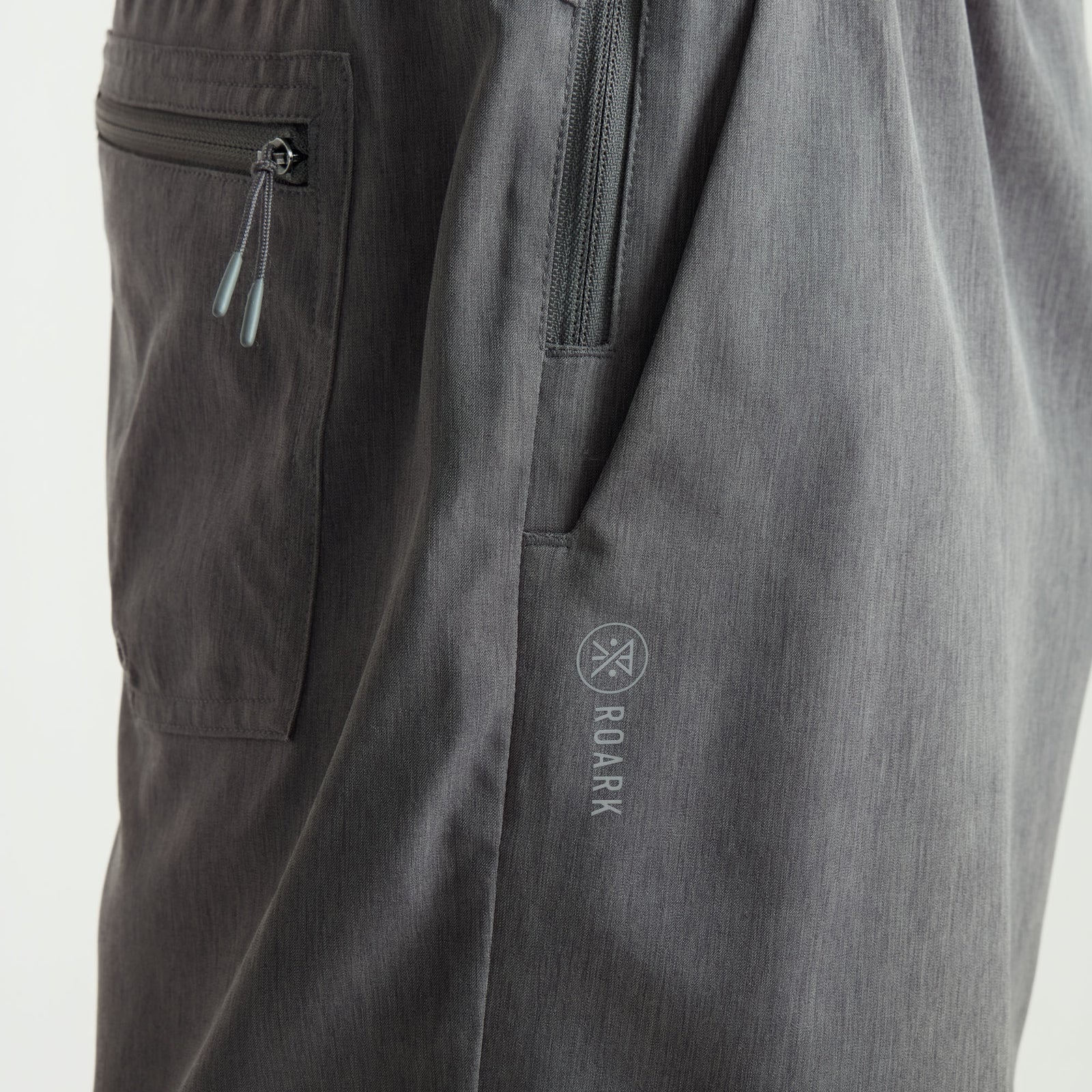 Serrano 7-Inch Active Stretch Shorts — Charcoal Heather — Stretch construction