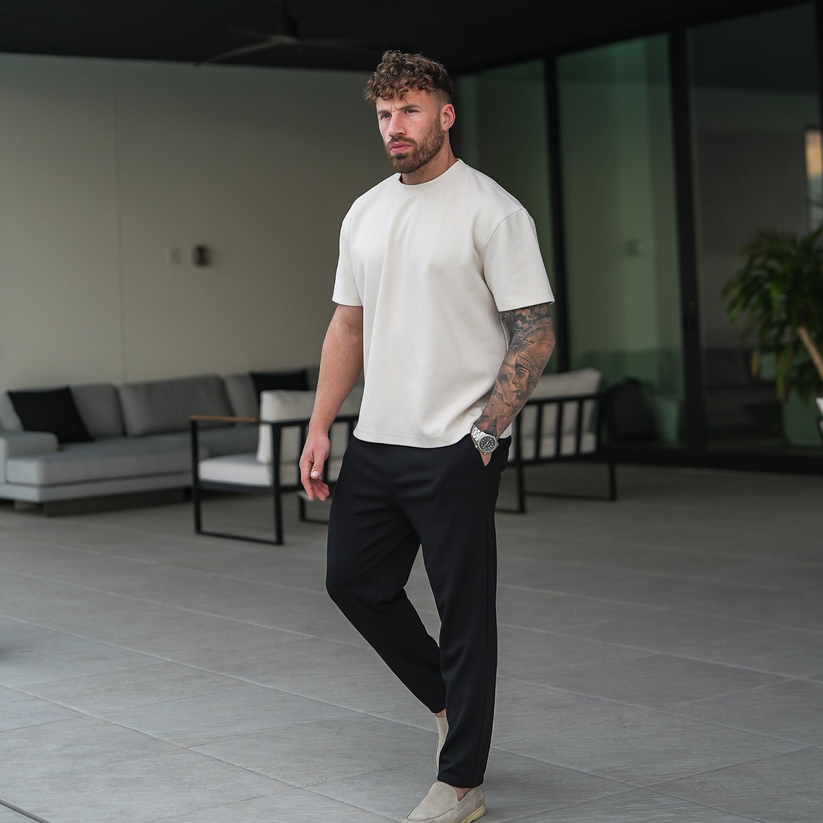 Casual Chinos V2 — Black — Ready for first use